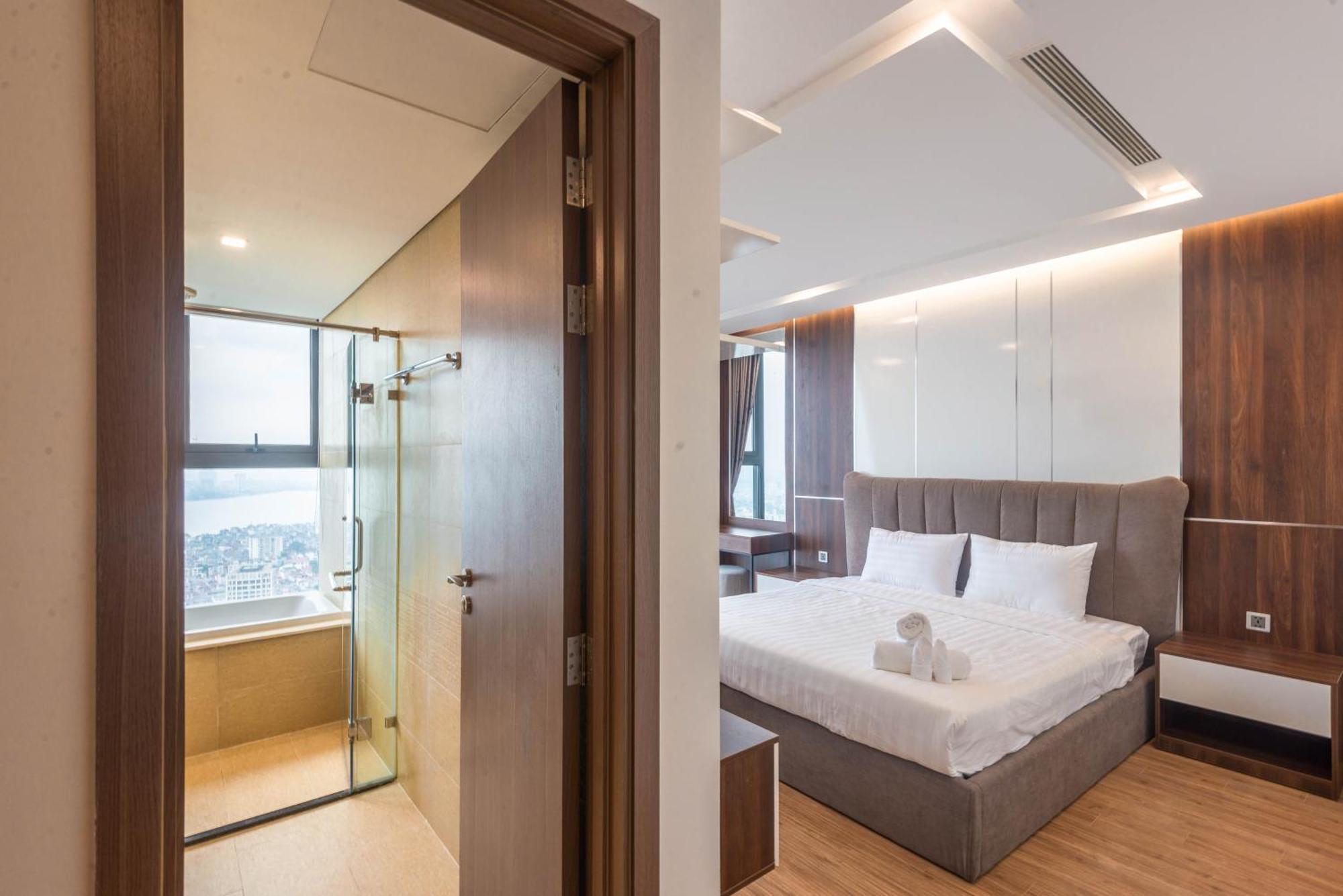 Luxury Serviced Apartment Vinhomes Metropolis Premium Hanoi Eksteriør bilde
